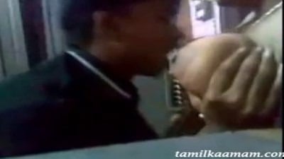 Kanchipuram Vanaja Mami Tamil Aunty Boobs Video