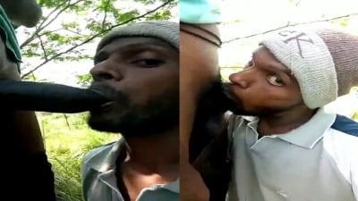 Village gay aan 8″ karupu sunniyai vizhungi oombum ool video