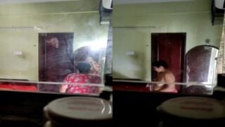 Amma kulichitu dress change pannuvathai video eduthen