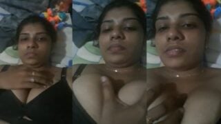 Malayalam mallu aunty big boobs thadavum mms