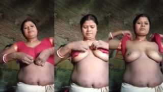 Village aunty kulichitu blouse podum rare clip
