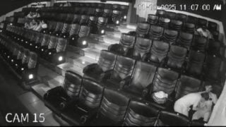 Mall ulle PVVR cinema theatre couple blowjob CCTV