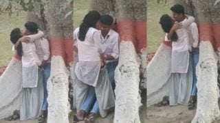 College lovers botanical garden ulle standing sex