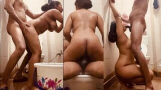 Chithi apartment veetil never ending bathroom fuck