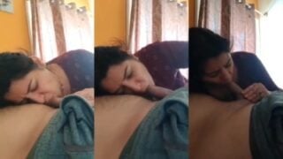 Trichy relative banu aunty blowjob kamam kodukiral