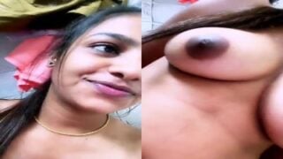 Smiling queen bathroomil beautiful boobs pussy kattukiral