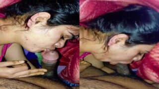 Bedsheet ulle thalaiyai vitukondu blowjob pannum real sex