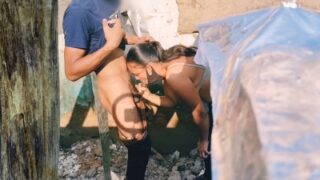 Gramathu pen outdoor blowjob seithu hot fuck panugiraal