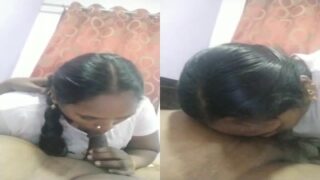 Tamilnadu maid aunty pushpalatha blowjob sex mms