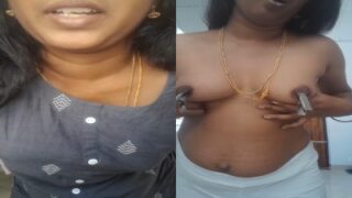 Kanchipuram item aunty nude mulai kanbithu ooka azhaikiral