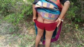 Family tour pogumpothu chithi kuda outdoor blowjob